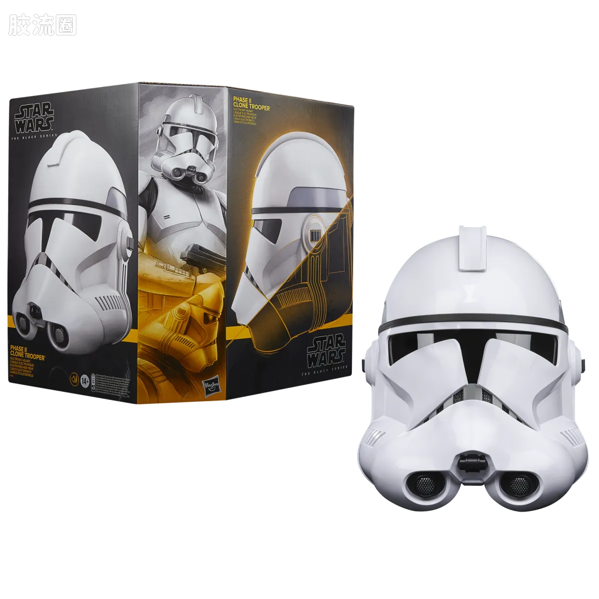 星球大战 THE BLACK SERIES 1/1头盔 第二阶段 克隆人士兵 高级电子头盔 - 图片